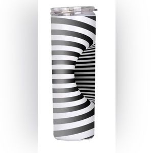 3D visual perception pattern tumbler Semi handmade special gift